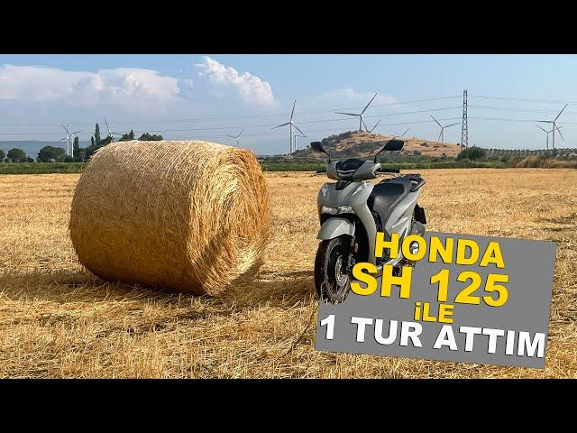 Bu Scooter Türkiye'de Tutar mı? Yeni Honda SH 125 ile 1 Tur Attım!