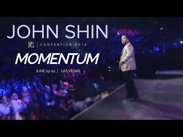 John Shin "2016 EPIC SPEECH IN FRONT OF 25,000 PEOPLE IN LAS VEGAS MGM CONVENTION ARENA."