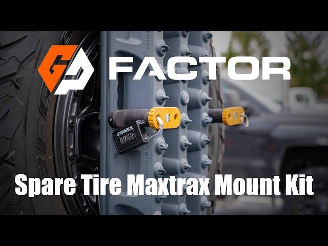 All New GP Factor Maxtrax Spare Tire Carrier