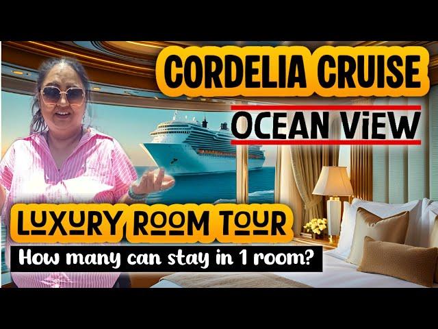 Luxury Ocean View  Room Tour  | How many can share 1 room  | ಯಷ್ಟು ಜನ ಒಂದು ರೂಮಲ್ಲಿ ಇರಬಹುದು | ಬೆಲೆ?