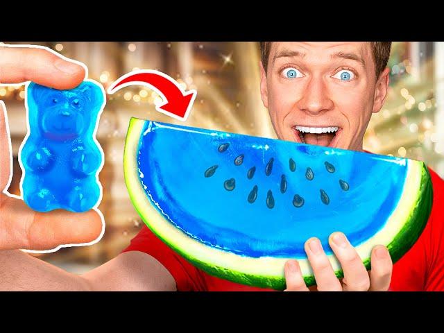 Best of FOOD CHALLENGES!! Eating the World's SPICIEST vs SOUREST Banned Candy + Epic Food Art Pranks