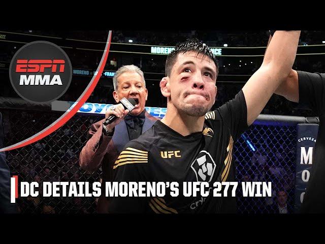 DC details Brandon Moreno’s liver kick vs. Kai Kara-France | Detail on ESPN+