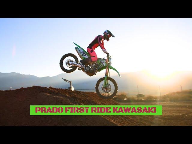 Prado First Ride for Kawasaki / 2025 Supercross