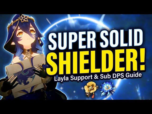 LAYLA REVIEW & GUIDE: How to Play, Best Support & DPS Builds, Team Comps | Genshin Impact 3.2