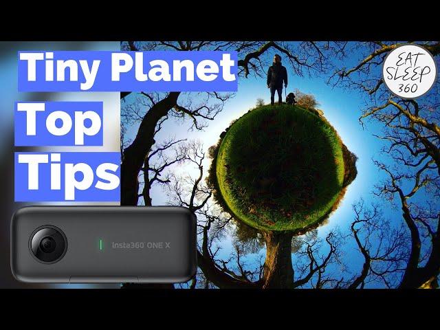 Insta360 one x Tiny Planet tutorial tips