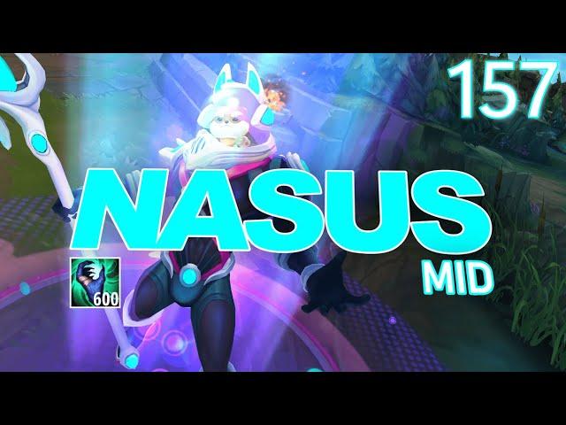 Nemesis | NASUS MID STACKING GOD  COUNTERPICK IN CURRENT META!