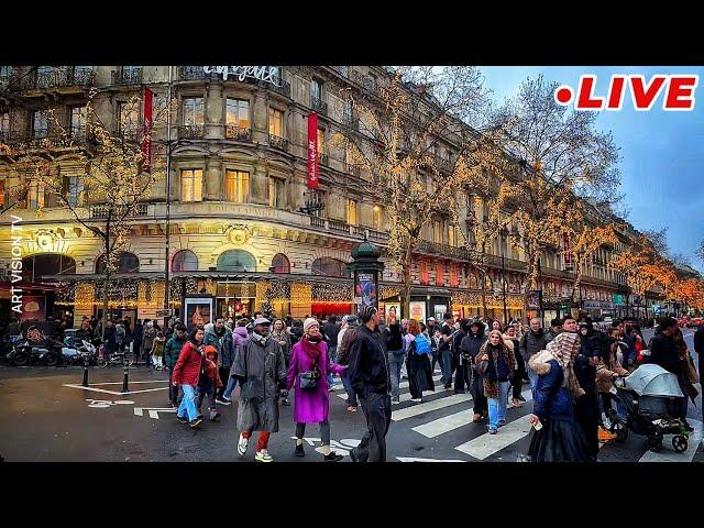 [Paris Live]  Merry Christmas Eve walk Live Streaming 24/Decmber/2024