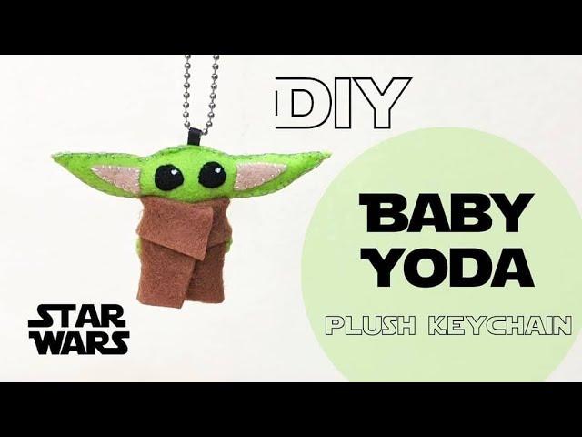 DIY BABY YODA Plush Keychain | STAR WARS