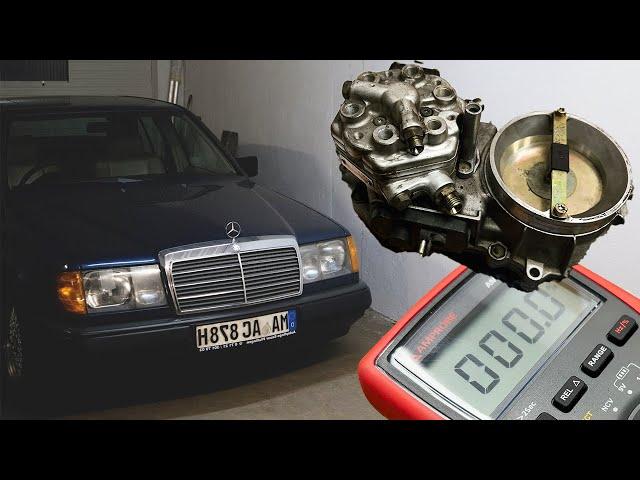 Mercedes W124 M103 diagnostic and adjustment of KE Jetronic