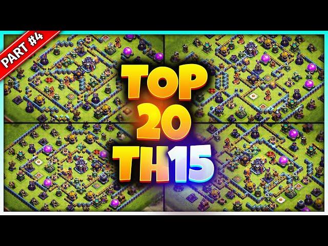 TOP 20 TH15 Base Link | New BEST Town Hall 15 (Trophy/War/Hybrid/Legend) Base | Clash Of Clans