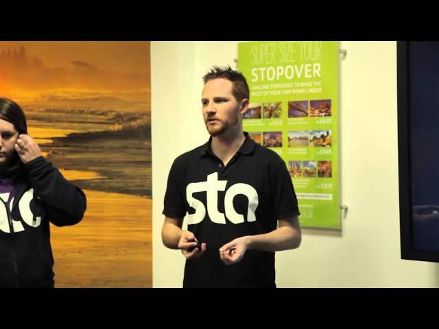 STA Travel Big Trip Travel Talks - Welcome