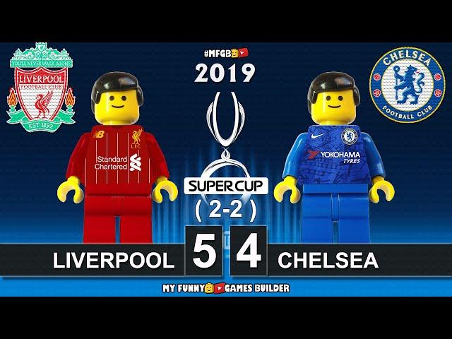 Uefa Super Cup 2019 • Liverpool vs Chelsea 2-2 PEN (5-4)  All Goals Highlights Lego Football Film