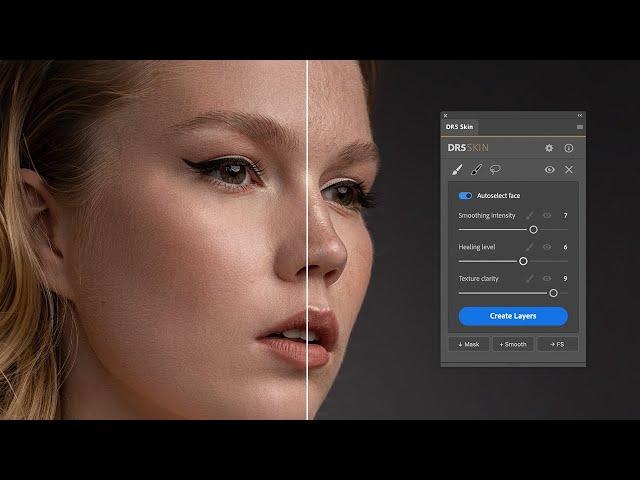 DR5 SKIN - retouching plugin for Photoshop