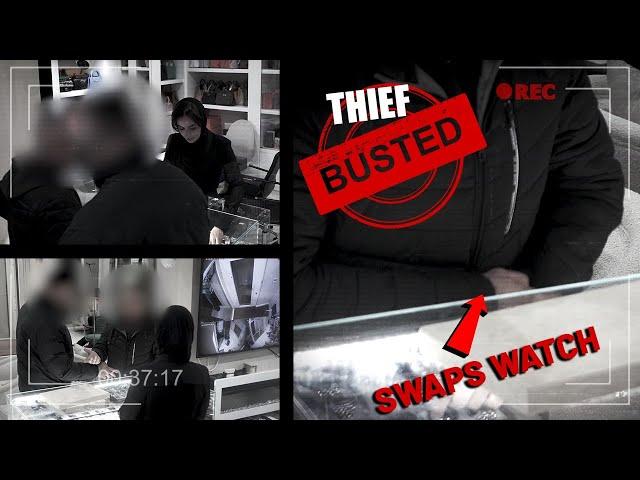 Love Luxury: Thief Caught Stealing £15,000 Watch