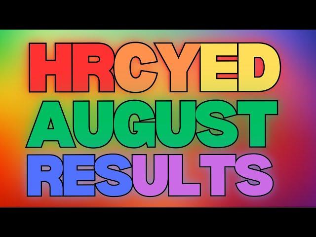 HRCYED AUGUST STATS | The Hardest Reading Challenge You'll Ever Do