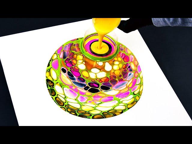 Acrylic Pouring Cells Mastery!