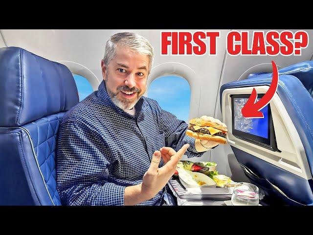 We Try Delta’s $400 FIRST CLASS Shake Shack Burger