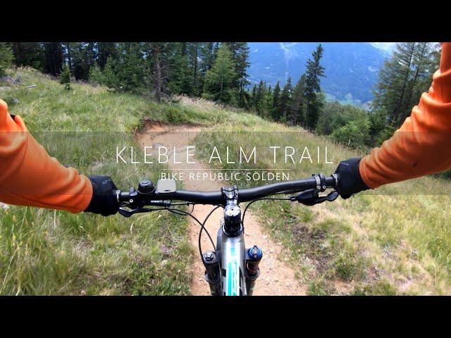 KLEBLE ALM TRAIL, RAW, 4K (Sölden, Austria, 2019)