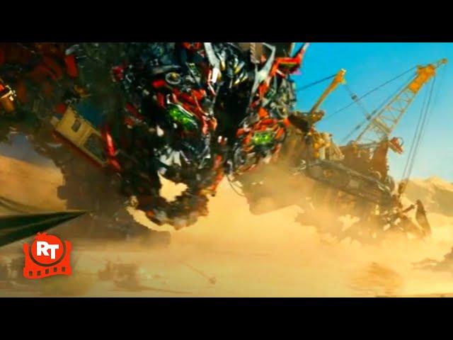 Transformers: Revenge of the Fallen (2009) - Devastator's Assault Scene | Movieclips