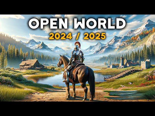 TOP 30 NEW Upcoming OPEN-WORLD Games of 2024 & 2025