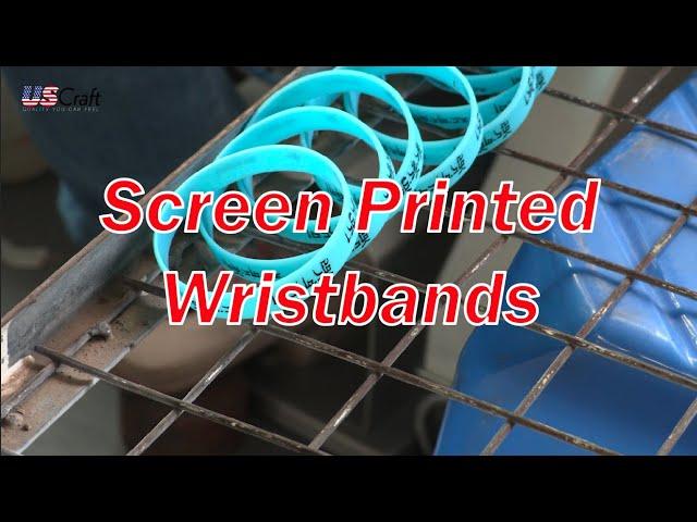 Screen Printed Wristbands