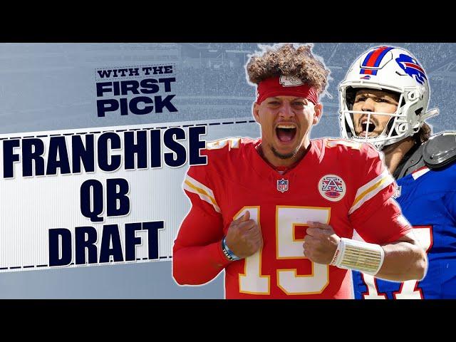 Franchise Quarterback Draft: Josh Allen, Patrick Mahomes, Joe Burrow or Lamar Jackson at #1? | WTFP