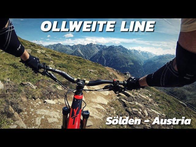 Ollweite Line - Best Flowtrail in the  Bike Republic Sölden, Austria