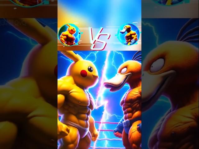  Pikachu# Fights a Duck in #the Ring # (Boxing Battle
