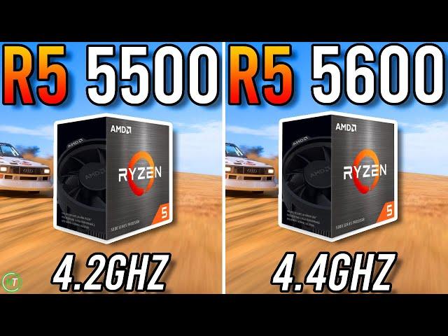 Ryzen 5 5500 vs Ryzen 5 5600 - Tested in 2023