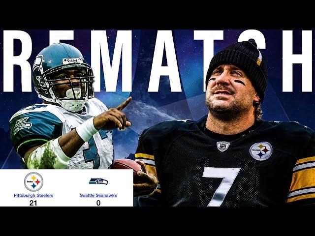 The Super Bowl XL Rematch | Steelers SHUTOUT the Seahawks! (2007)