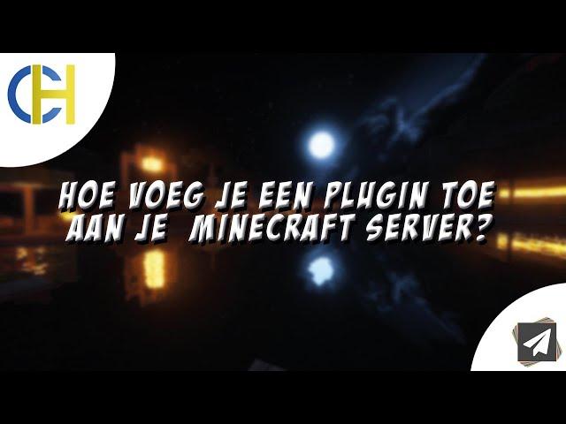 Hoe voeg je een plugin toe aan je Minecraft server? | ConsulHosting Tutorial