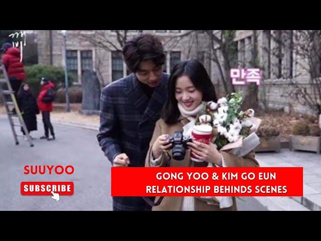 GONG YOO & KIM GO EUN lovely moments behind scenes  #GONGYOO #KIMGOEUN #GOBLIN #Kdrama