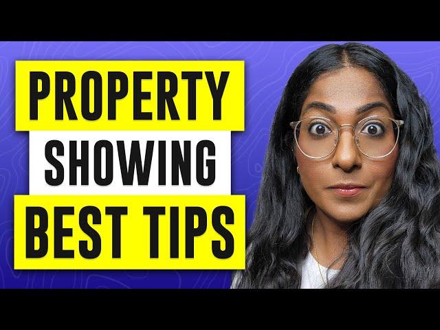 How to Show Houses as a Realtor® - My TOP Property Showing Tips