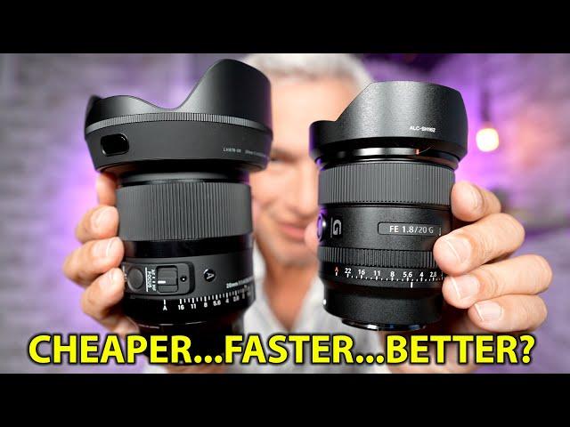 Sigma 20mm f/1.4 DG DN Art vs Sony 20mm f/1.8G (lens review)