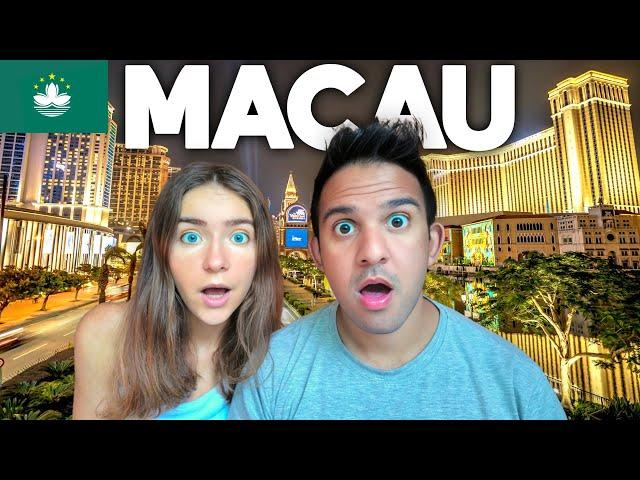 FIRST TIME in MACAU, CHINA  The Las Vegas of Asia!