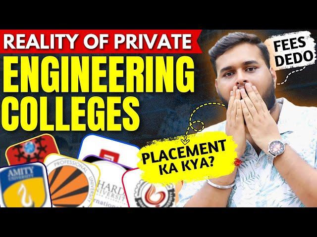 Reality Of Private Engineering Colleges  | Fees 20 Lakhs+ Average Package 3.5 LPA | Studentkhabri