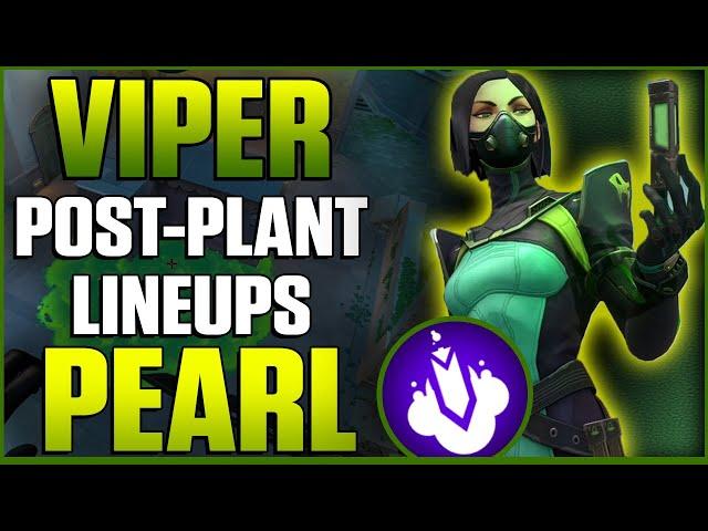 ALL VIPER POST-PLANT LINEUPS YOU SHOULD KNOW ON PEARL | VALORANT [2022]