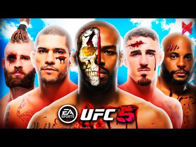 I Created The BLOODIEST Heavyweight Tournament In UFC 5 🩸