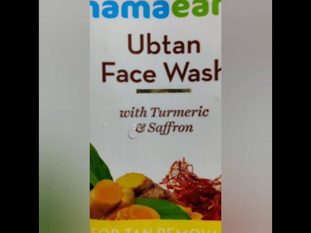 Mama Earth Ubtan face wash | Natural Ingredients | Turmeric | Best Product