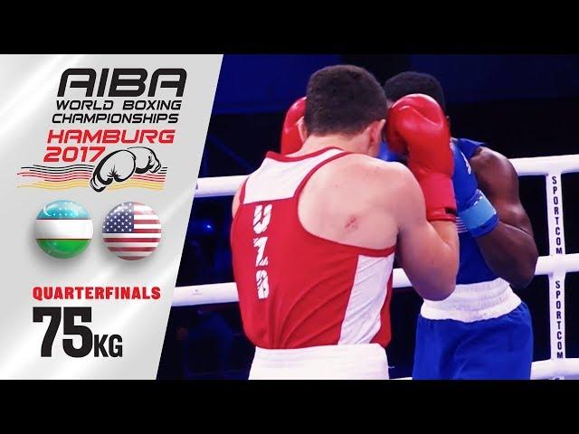 Quarterfinals (75kg) MADRIMOV Israil (Uzbekistan) vs ISLEY Troy (USA)