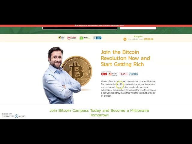 Bitcoin Compass Review, Scam Or Legit? Its A SCAM (Verified)