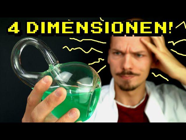 Diese 4 Dimensionale Flasche lässt dein Gehirn schmelzen! Kleinsche Flasche