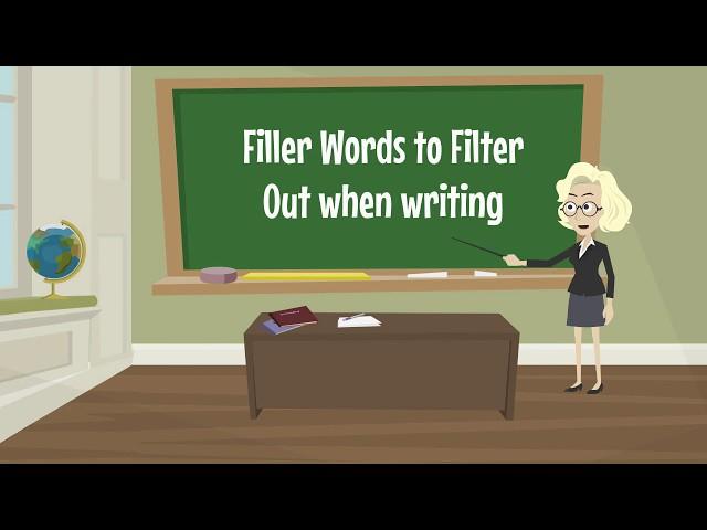 Filler Words to Filter Out when writing