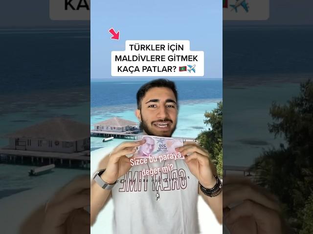 Maldivler’i görmek imkansız mı? ️ İşte hesaplamalar..