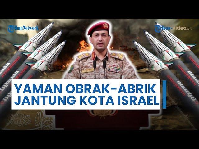 Rangkuman Perang Hari ke-466: Rudal Hipersonik Yaman 'Meradang' di Israel, Warga Tel Aviv Ketakutan