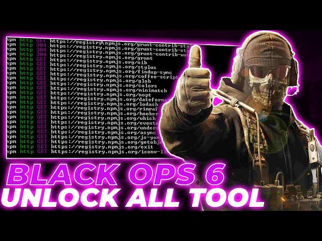 Black Ops 6 Unlock All Tool | BO6 Unlock All Tool | All Camos, Weapons, Operators UNLOCKED! FREE!