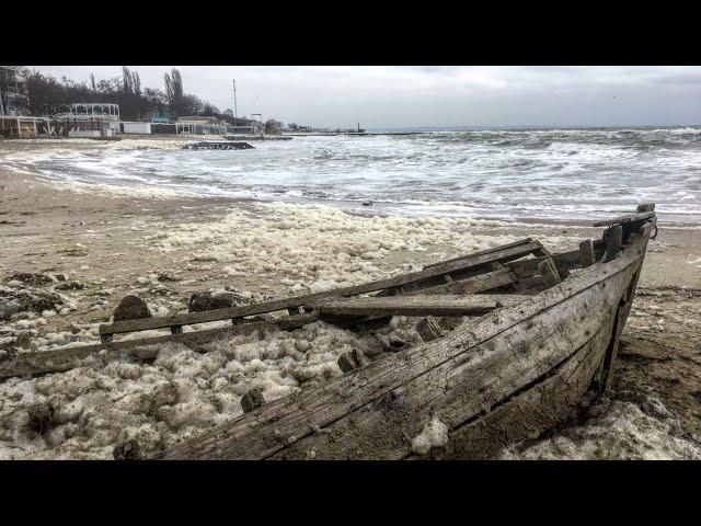 Odessa, Ukraine Quick Walk Kanatnaya doroga/Black Sea (Full HD)