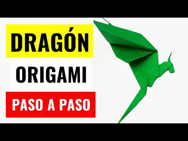 DRAGÓN de PAPEL - ORIGAMI