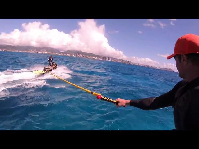 Foil Surfing with Fellipe Macedo Valadao of Kiteboarding Paradise Hawaii