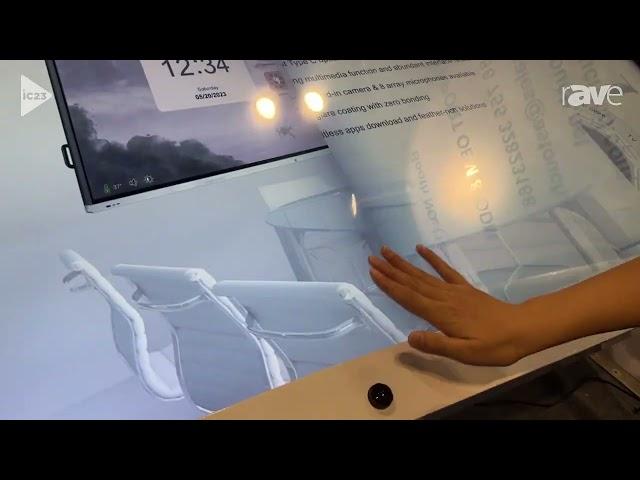 InfoComm 2023: ASTOUCH Showcases Information Kiosk with Touch or Gesture Control